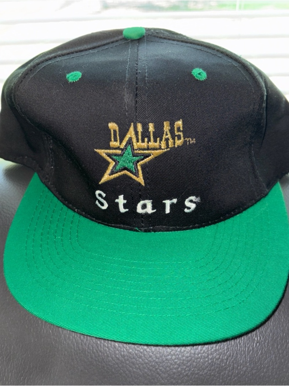 Dallas Stars Vintage 90s CCM SnapBack Hat NHL Stanley Cup Playoffs